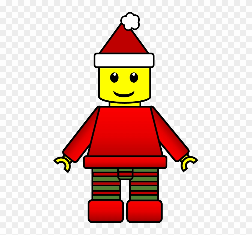 Christmas Lego Inspired Kids Clipart For Teachers - Lego Christmas Clipart #151292