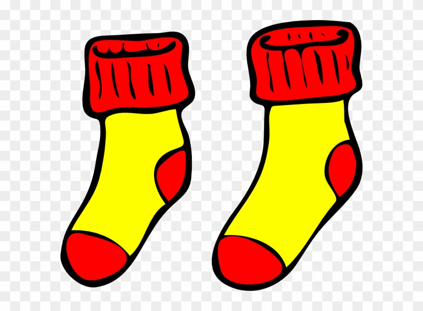 Background Socks Clipart, Explore Pictures - Red & Yellow Socks #151683