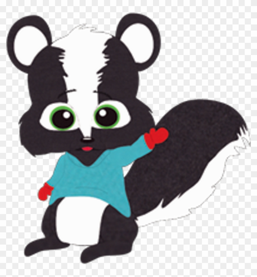 Skunky Is A Small-medium Little Skunk With A Long White - Skunky Is A Small-medium Little Skunk With A Long White #151744