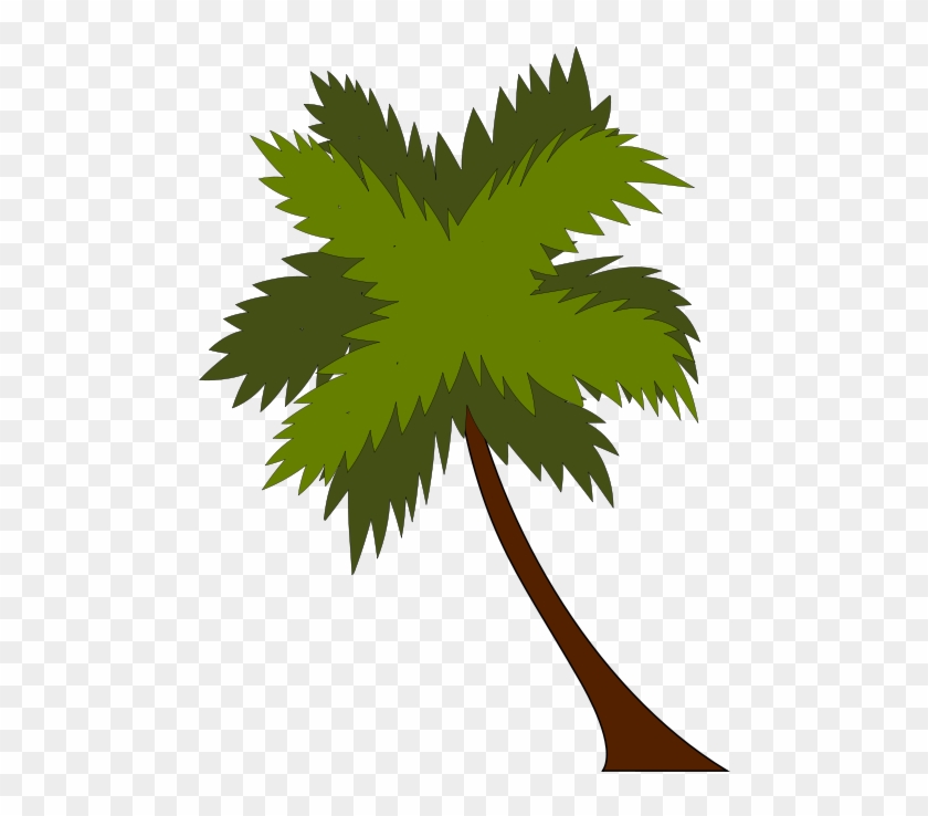 Summer Clipart Coconut Tree - Leaves Of Coconut Tree Vector Png #152736