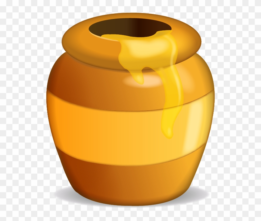 Coolest Honey Pot Clipart Honey Pot Emoji Icon Emoji - Honey Pot Clip Art #152852