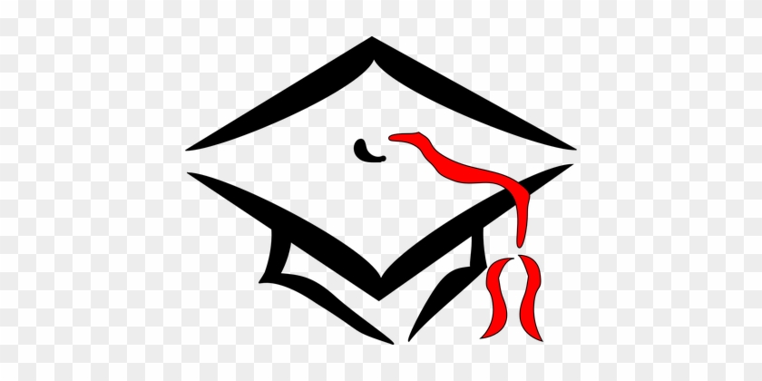 Graduation Cap College Education Universit - Transparent Background Graduation Cap Clip Art #152949