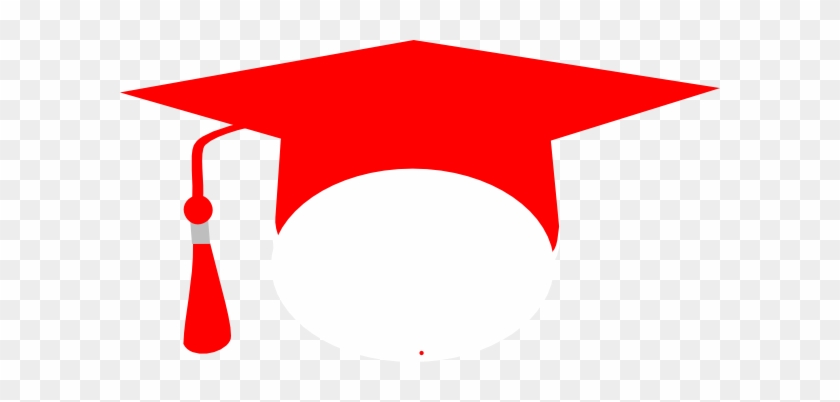 Red Graduation Cap Clip Art - Red Graduation Cap Clipart #152999