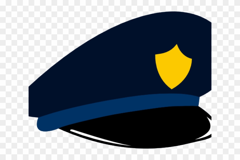 Cartoon Police Hat - Police Officer Police Hat Clipart #153025