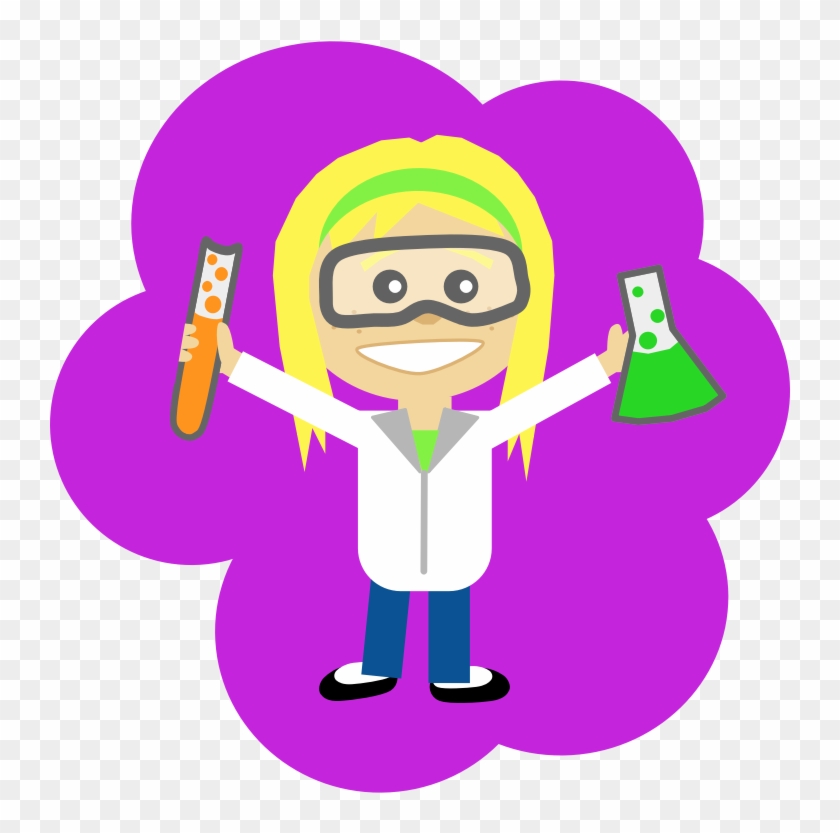 Free Happy Girl Free Graduate 3 Free Science Guy Free - Cartoon Wearing Safety Goggles #153082