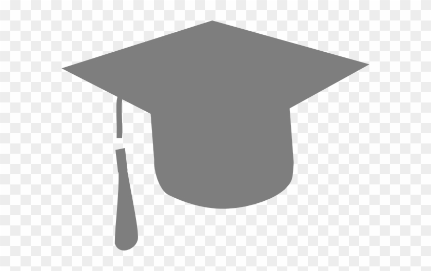 Graduation Hat Grey Png #153090