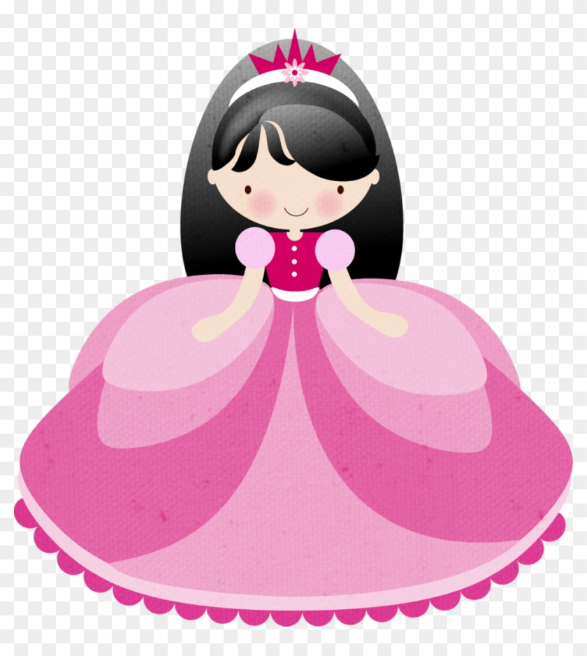 Princesas & Príncipes Etc - Black Haired Princess Cartoon #153125