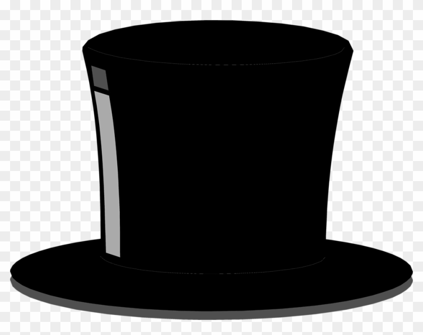 Pictures Of Top Hats - Black Top Hat Clip Art #153137