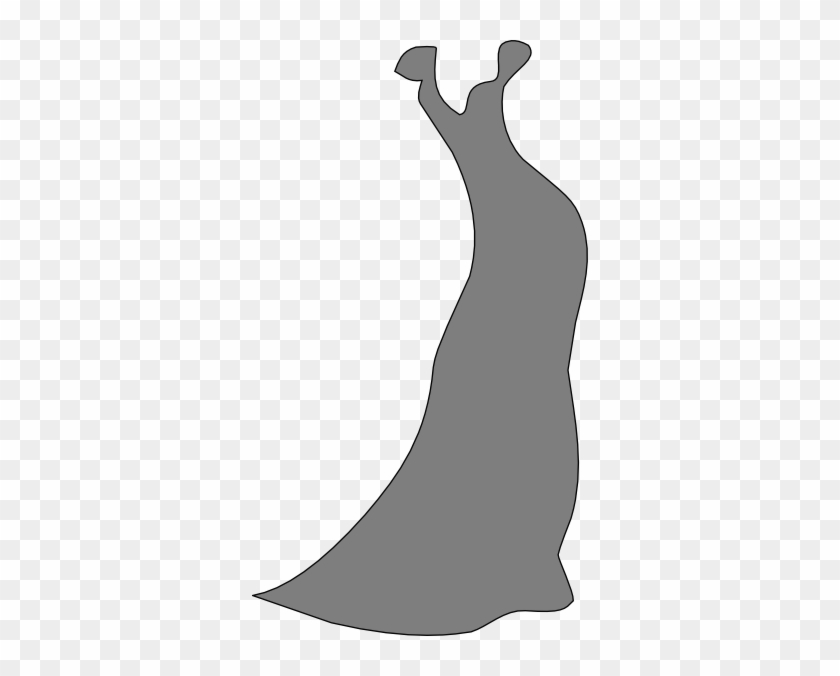 Grey Dress Clip Art #153158