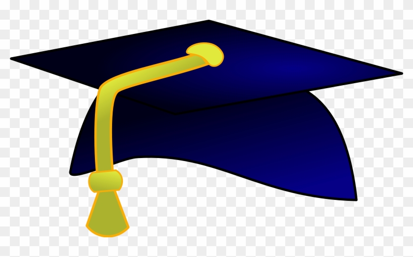 Clip Art For Graduation - Blue Graduation Cap Clipart #153184