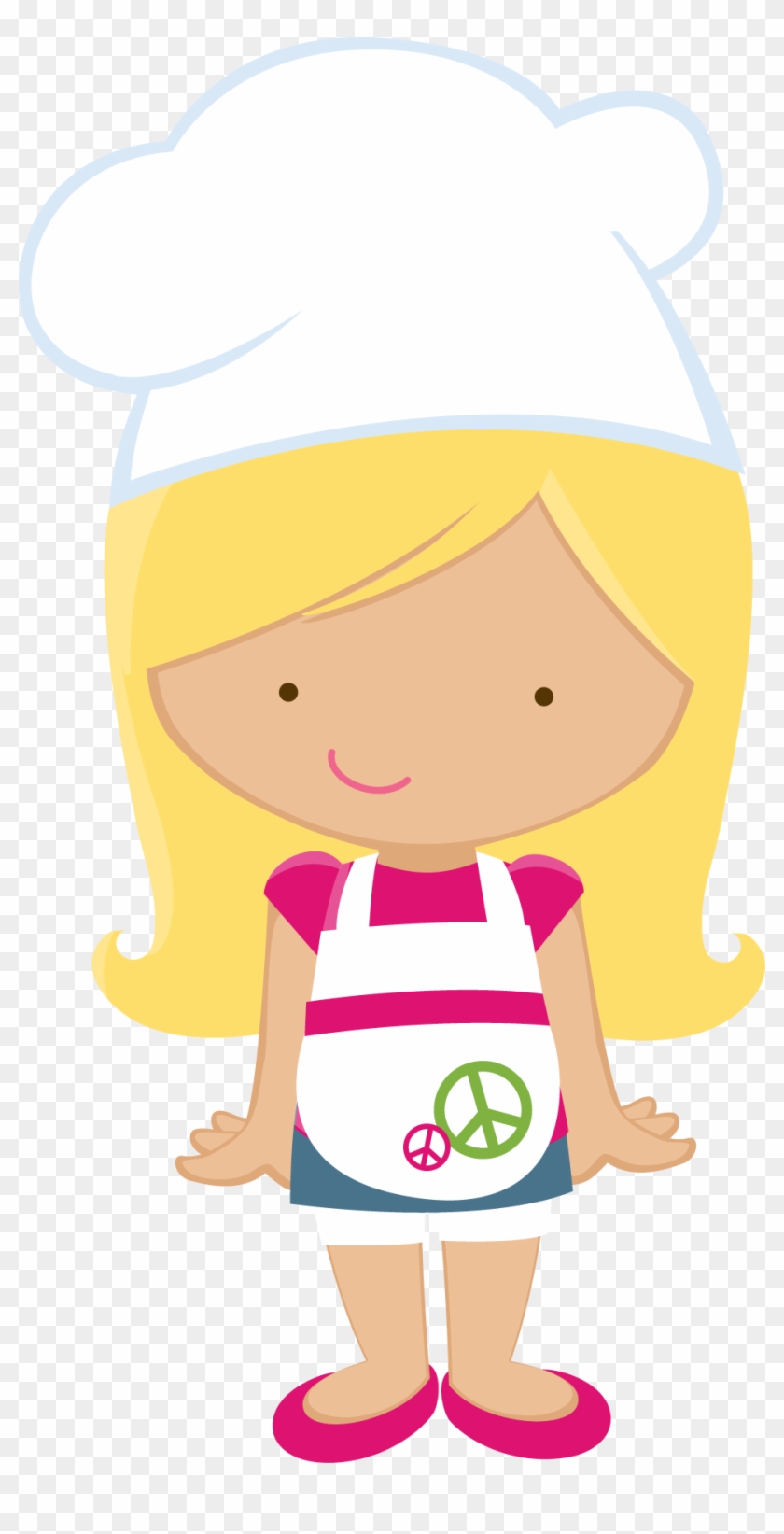Zwd Pizza Party - Cooking Girl Clipart Png #153185