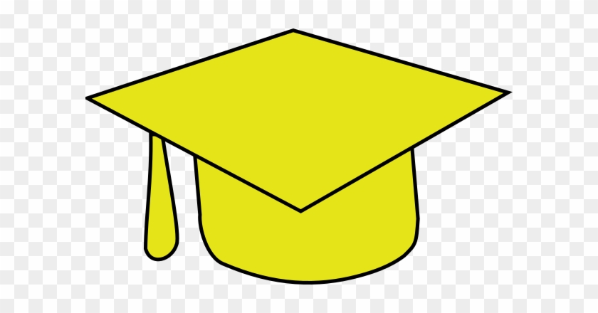 Gold Grad Cap Clip Art At Clker - Grad Cap Clip Art #153217