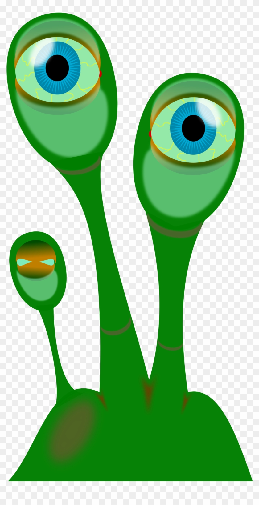 Clipart Extraterrestrial Eye Plant - Extraterrestre Clipart #153312