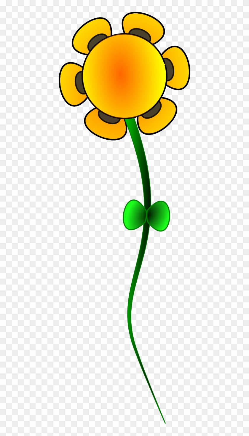 Crazy Sun Flower - Clip Art #153372