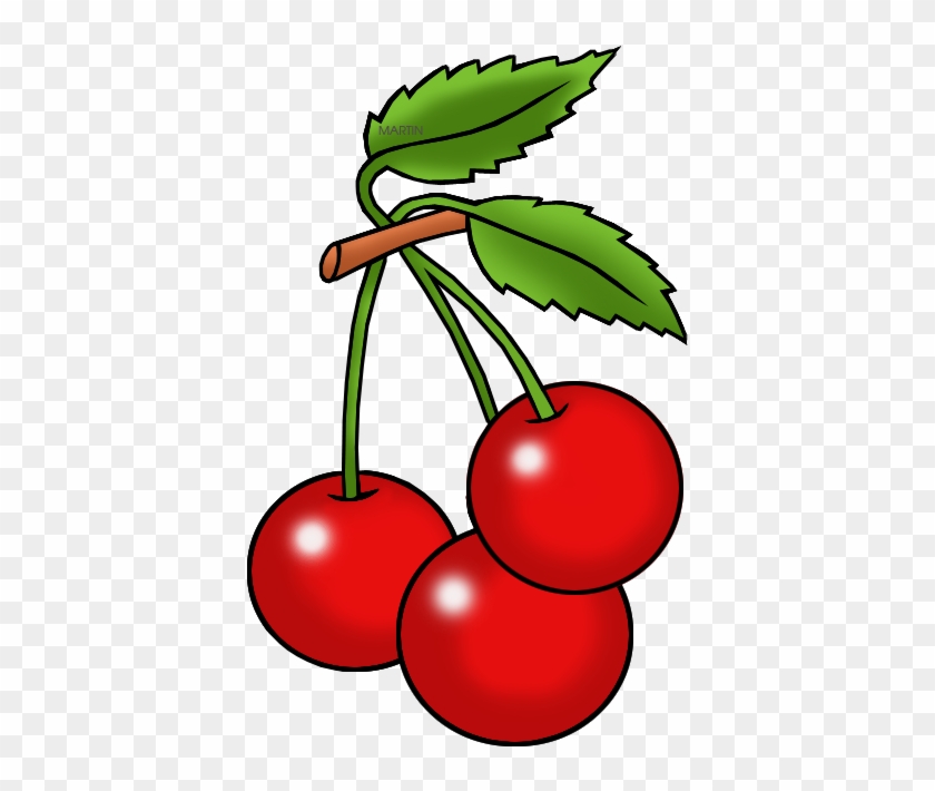 Utah State Fruit - Cherry Clip Art #153395
