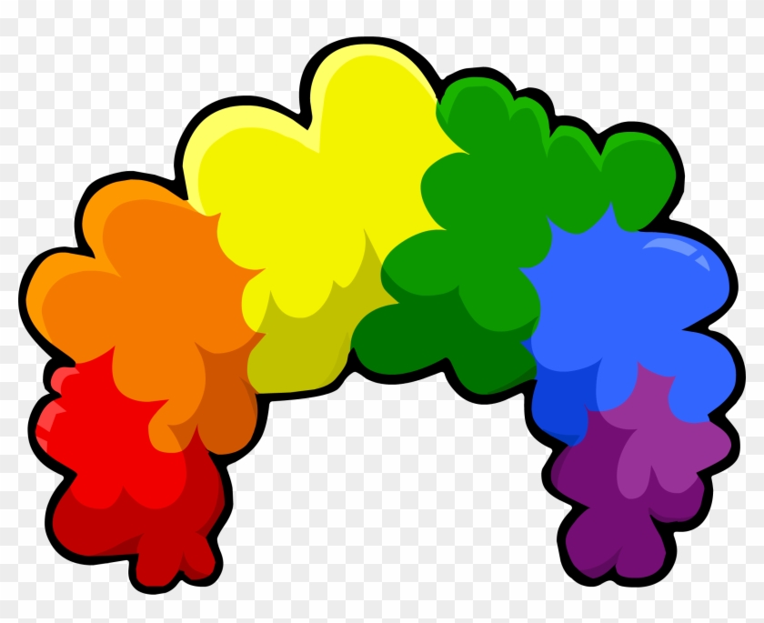 Afro Wig Clip Art Clipart Collection - Rainbow Afro Clip Art #153413