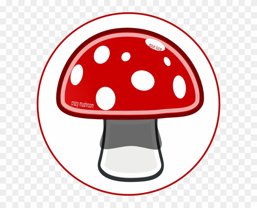 Crazy Mushroom Clip Art At Vector Clip Art - National Speed Limit Sign #153456