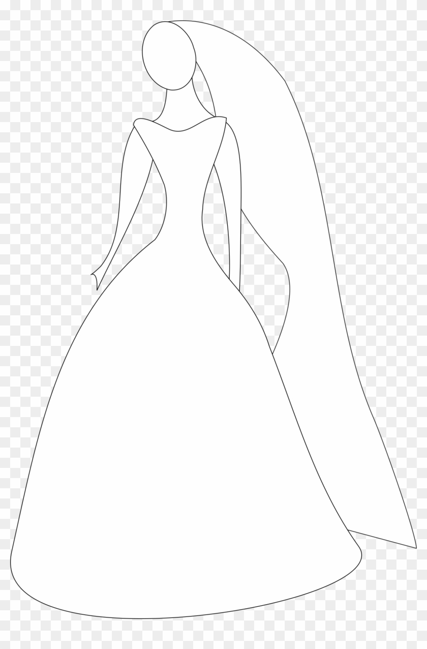 Best Ideas Of Wedding Dress Silhouettes For Your Wedding - Bride Silhouette Clip Art #153468