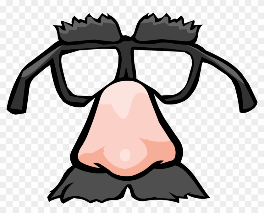 Face Glasses Clipart - Funny Face Icon Png #153475