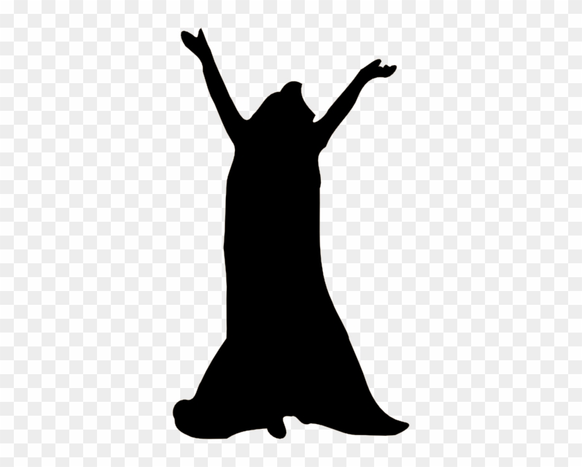 Dancer Silhouette Clip Art - Muslim Silhouette Png #153573