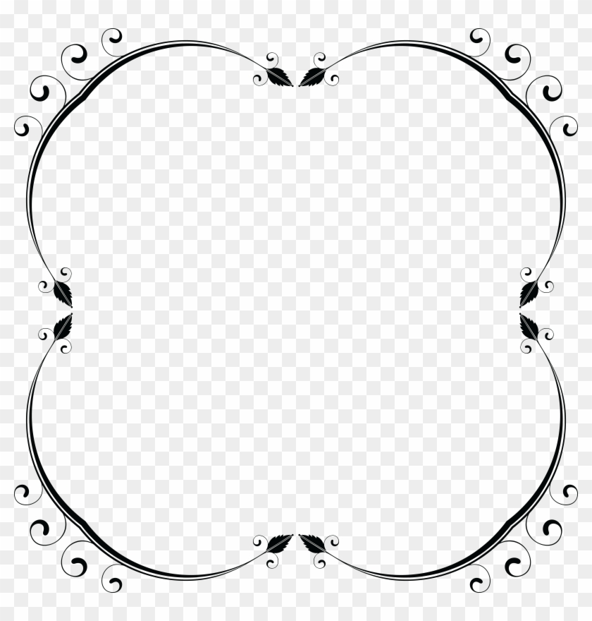 Free Clipart Of A Frame Design Element - Ideal Man Clipart #153596