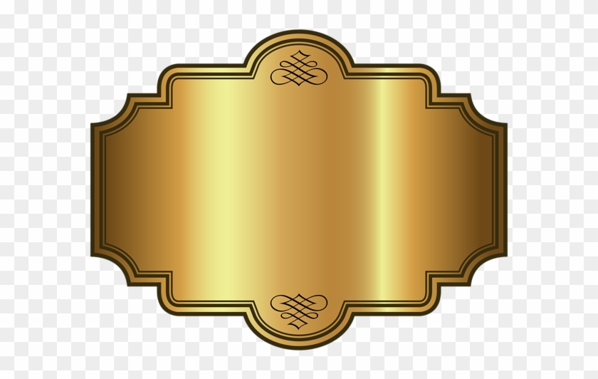Golden Luxury Label Template Clipart Picture - Luxury Label Png #153833