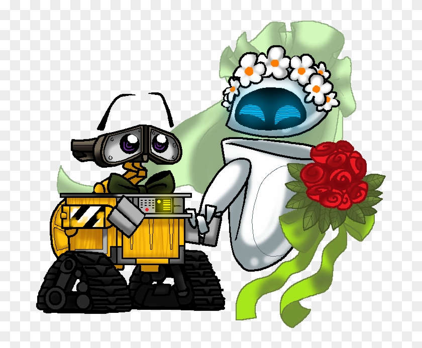 E And Eve's Wedding Day By Purplerage9205 - Wall-e #153947