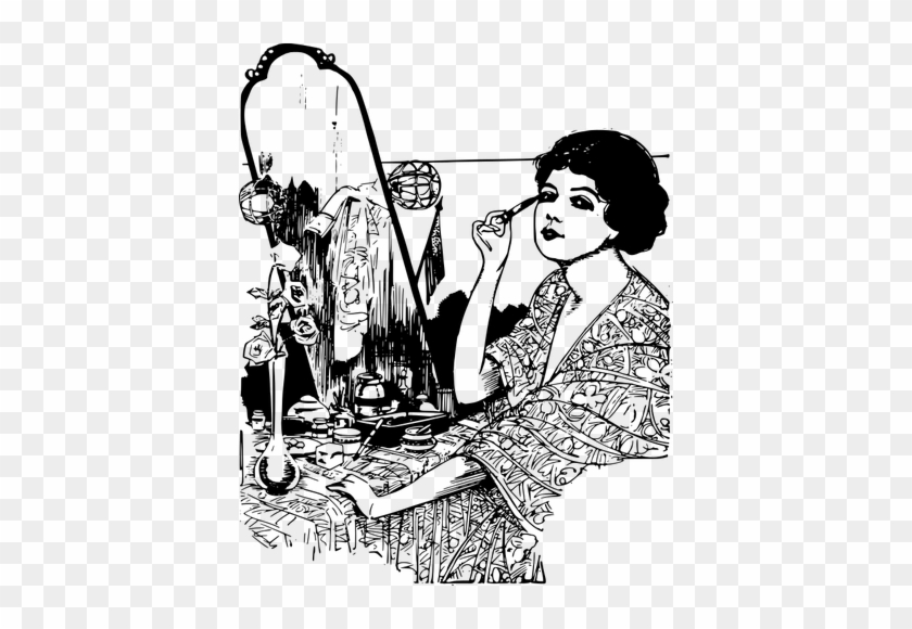 Black - Black And White Clipart Images Woman #153951