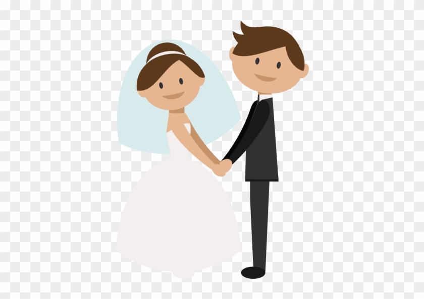 Wedding Couple Icon - Transparent Background Wedding Clipart #154128
