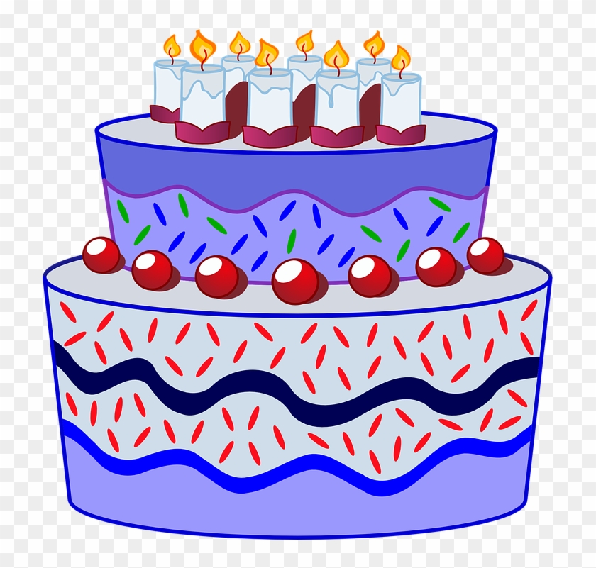 Cake Clipart C For - Blessing Happy Birthday Message #154507