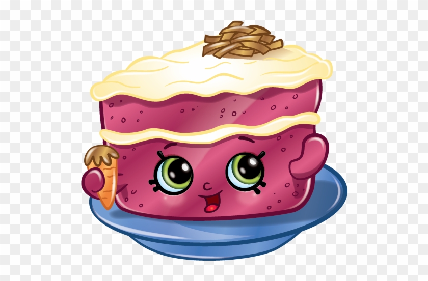 Cake Clipart Shopkin - Shopkins Cara Carrot Cake #154517