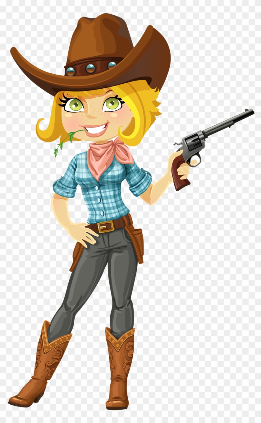 Cowboy Clipart Family - Cowboy Town Clip Art #154597