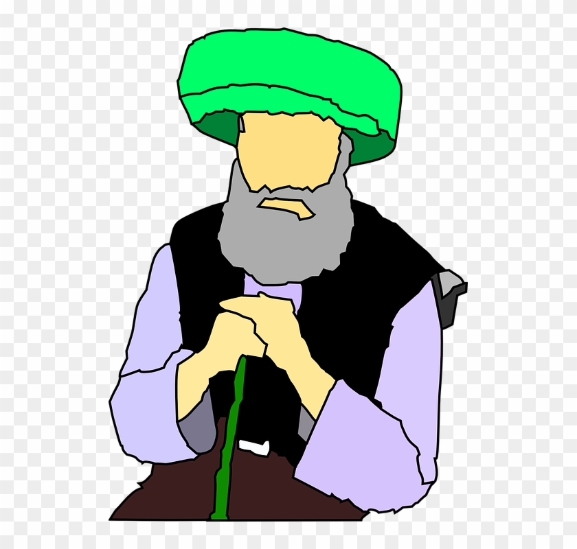 Arabian Clipart Orang - Old Arab Man Clipart #154629