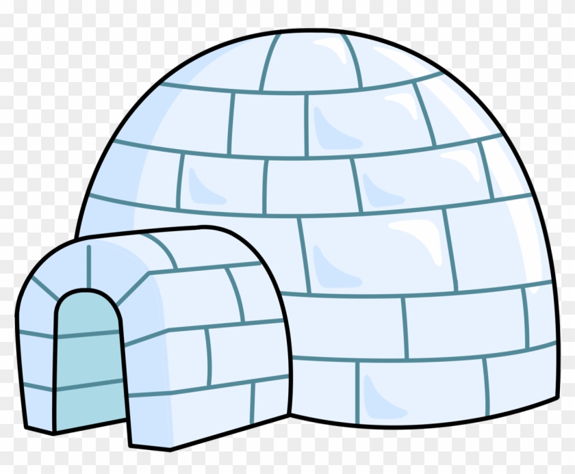 Igloo Images About Winter Clipart On Cutting Files - Igloo Png #154640