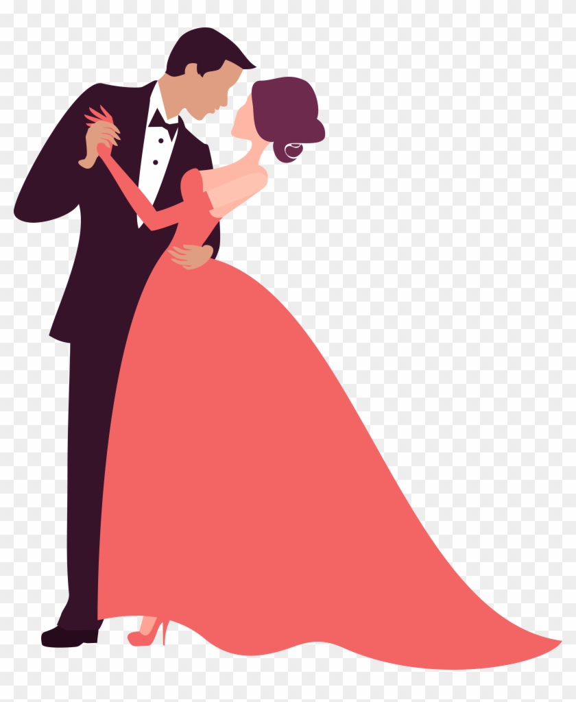 Wedding Invitation Bridegroom Silhouette - Free Vector Wedding Png #154810