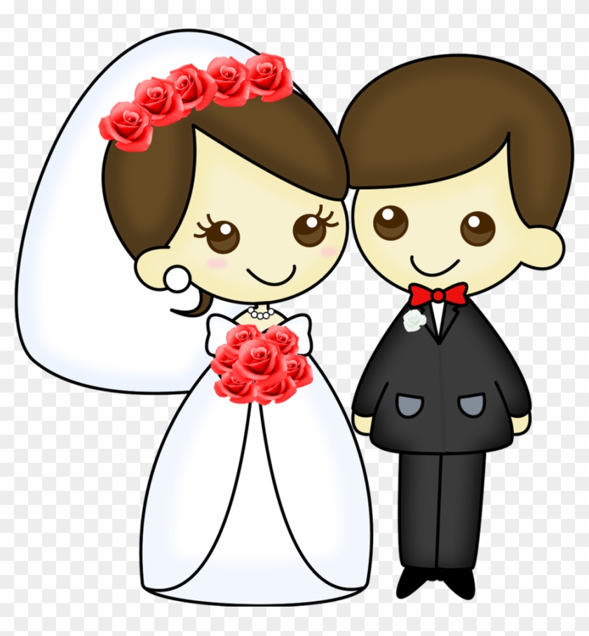 Married Clipart Png - Dibujos De Matrimonio #154903
