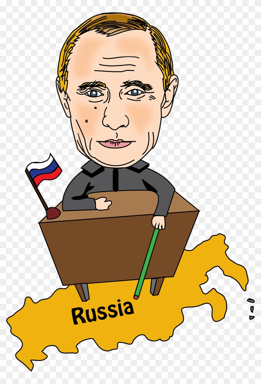 Free To Use Amp Public Domain Famous People Clip Art - Putin Clipart #154953