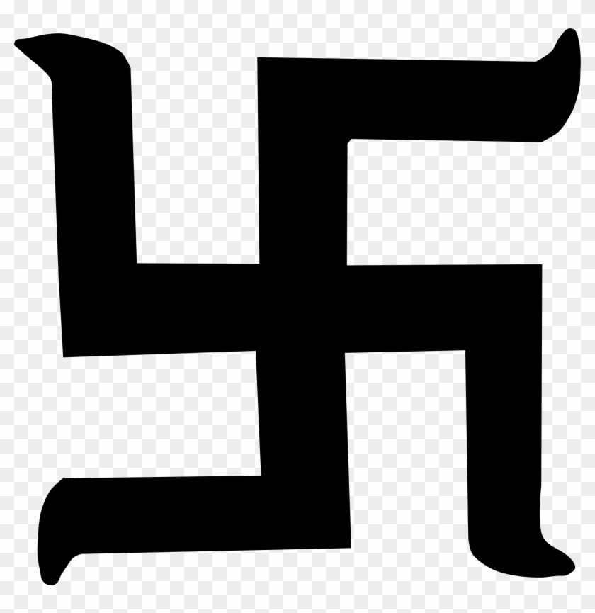 Big Image - Swastik Logo Black & White #155105