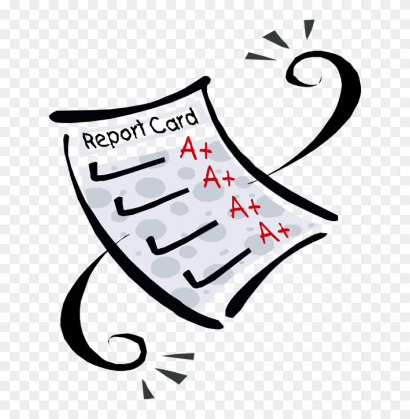 Report Book Clipart Microsoft - Report Card Clipart Transparent #155584
