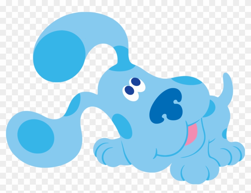 Simplistic Pictures Of Blues Clues Blue S Clip Art - Blue From Blues Clues #155628