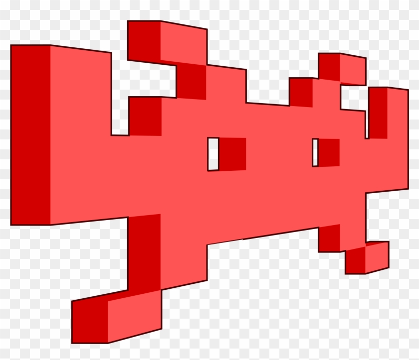 Since The Beginning Of Computer Based Gaming, Programmers - Space Invaders Clip Art #155640