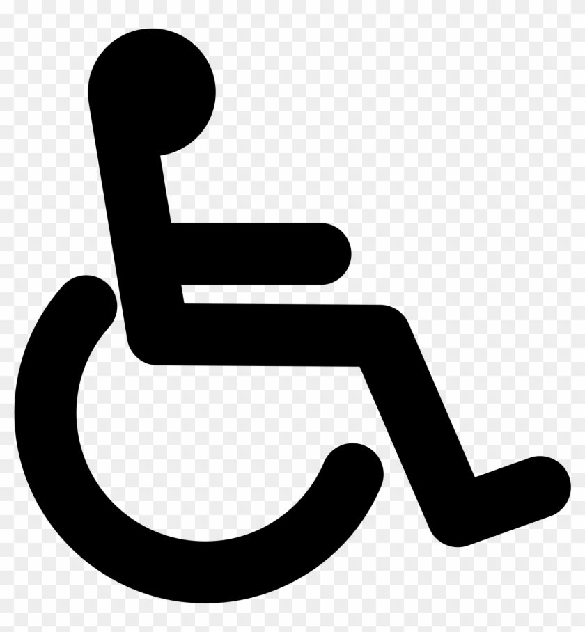 Disabled Wheel Chair Access Sign Clip Art - Wheel Chair Clip Art #155724