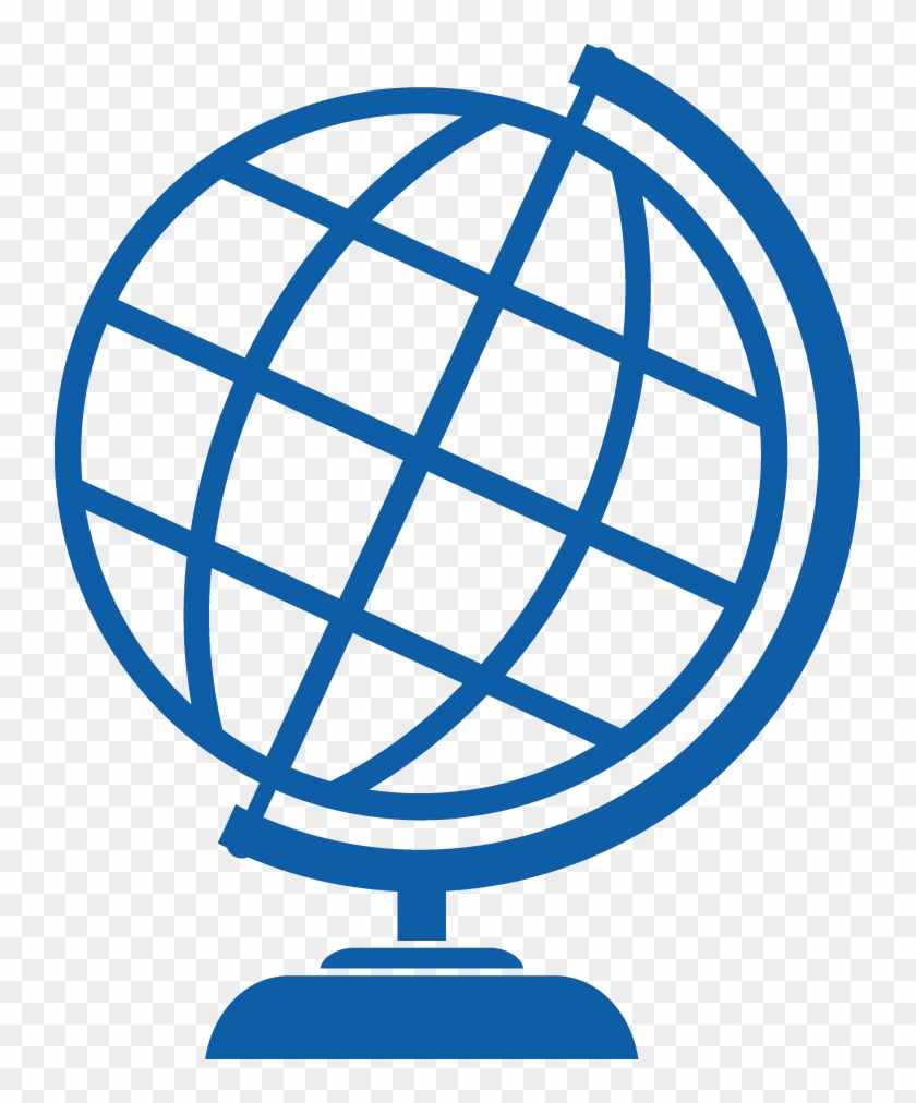 Enlarged Thick Blue Wire Globe Clip Art at Clker.com - vector clip art  online, royalty free & public domain