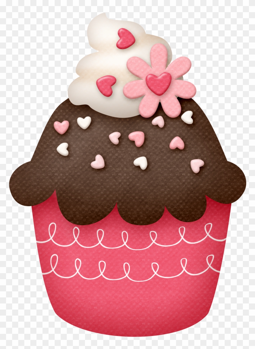 Goma Eva - Clipart Cupcake Vintage Png #815652