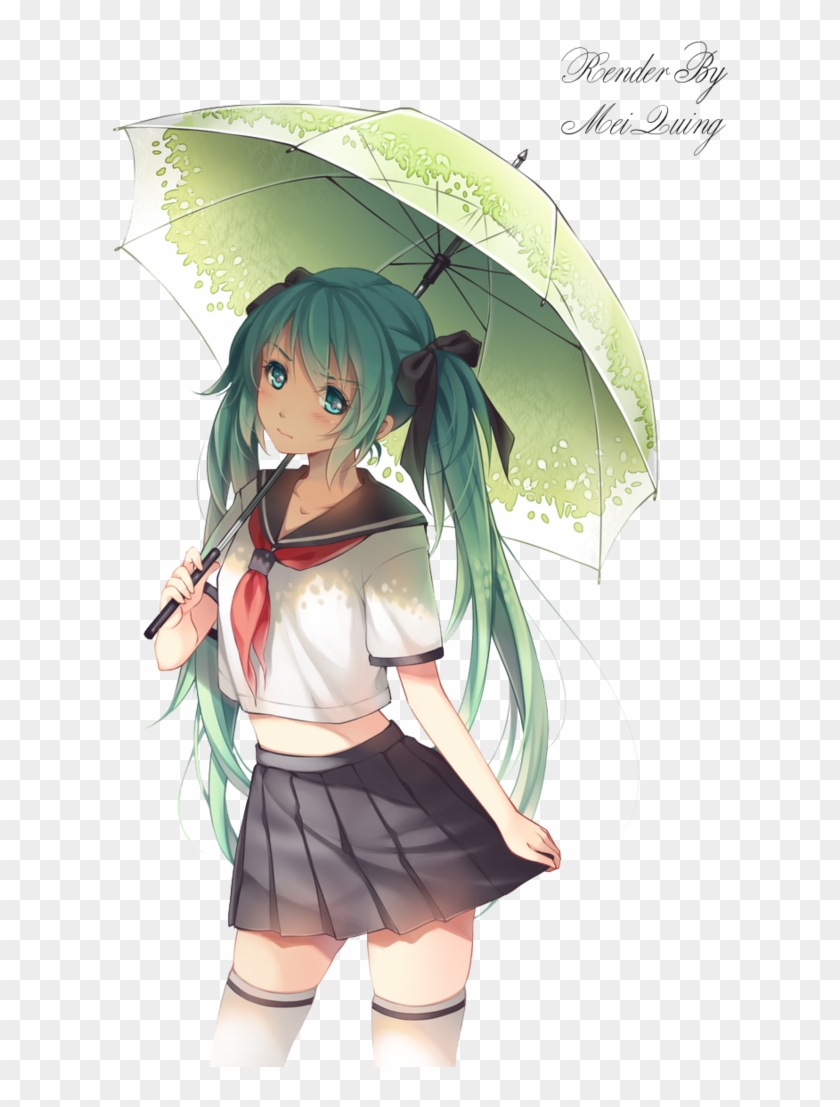 Rendering Anime Fan art, Anime, umbrella, manga, cartoon png | PNGWing