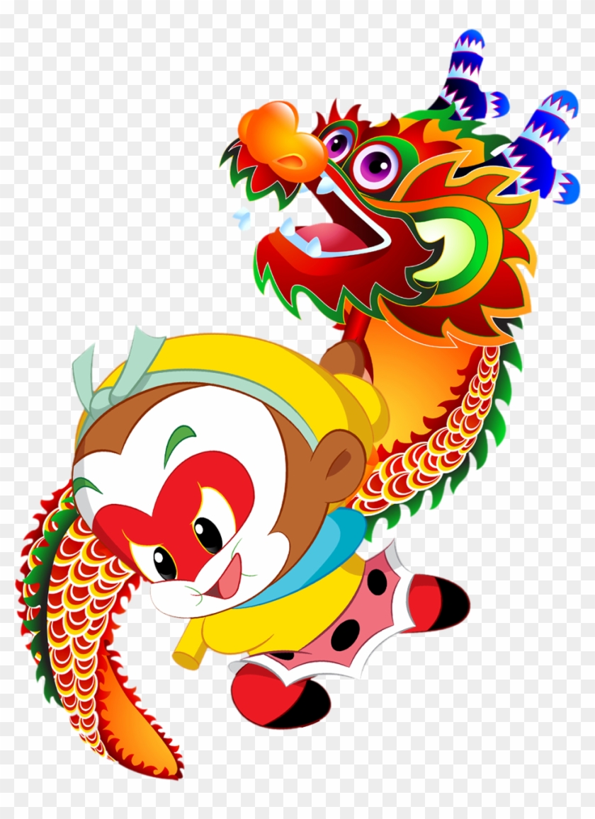 Chinese New Year Dragon Dance Chinese Dragon Lantern - Chinese New Year Dragon Dance Chinese Dragon Lantern #816244