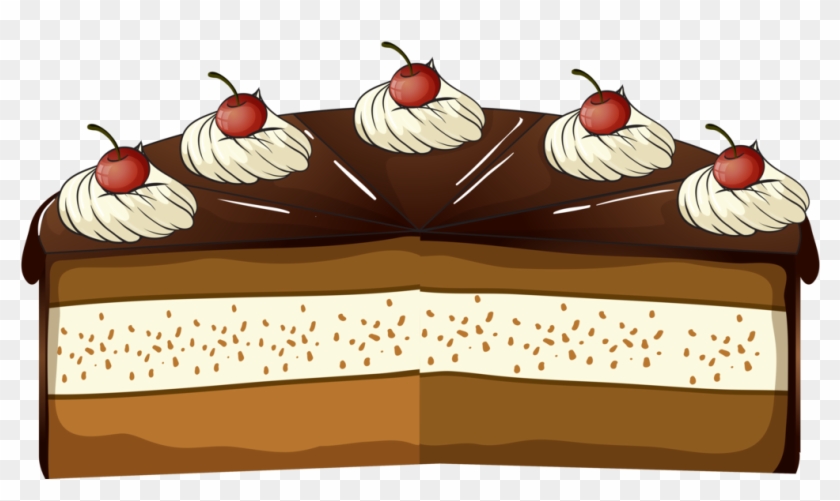 Sliced Chocolate Cake By Rosemoji - Chocolate Cake #815879