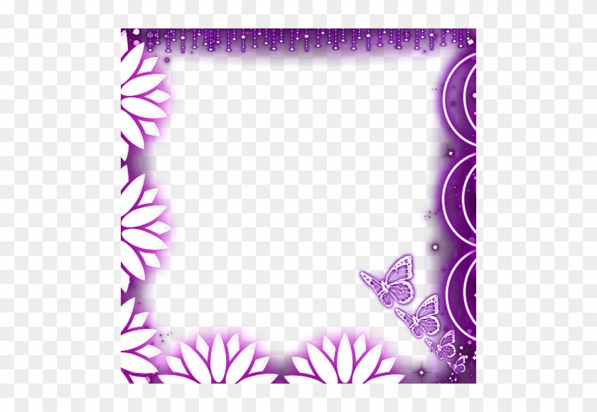 Butterfly Picture Frame - Frame With Butterfly Png #815891