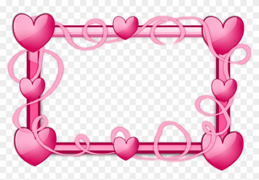 Border - Border Design Pink Heart #815919