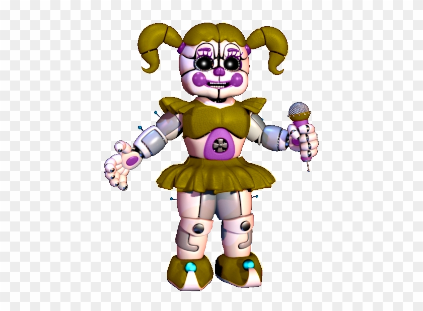 Golden Circus Baby By Chica56 - Five Nights At Freddy's Circus Baby #815992